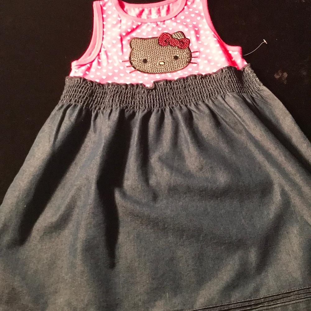 Miss Kitty soft denim dress